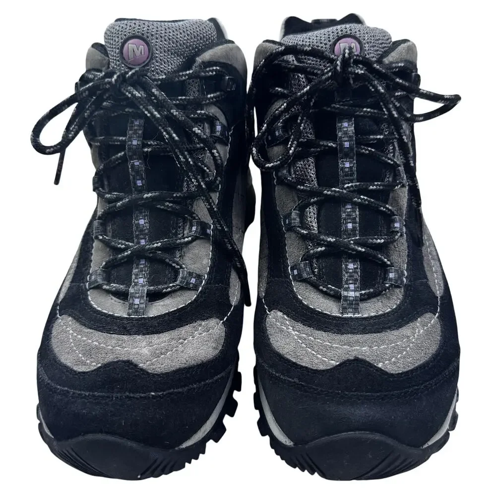 Merrell Siren Leather Waterproof Vibram Comfort Outdoor Hiking Boots Women's 7